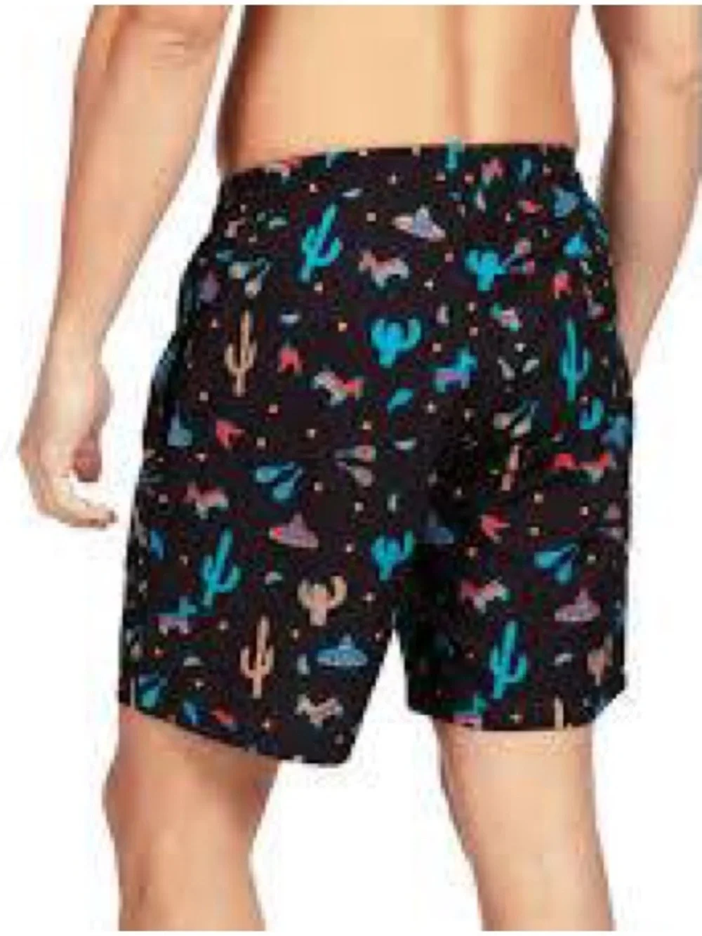 TIPSY ELVES Midnight Fiesta Stretch Swim Trunks Lined Size 3XL